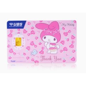 UBS Sanrio My Melody Thank You 0.25 Gr