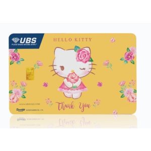 UBS Logam Mulia Sanrio Hello Kitty Thank You 0.1 Gr